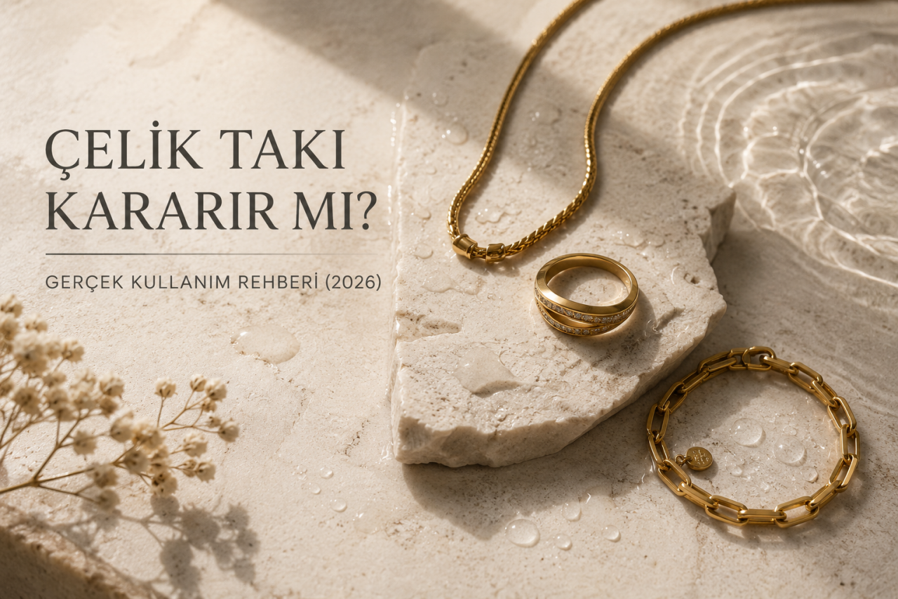 Çelik Takı Kararır mı? Gerçek Kullanım Rehberi (2026)