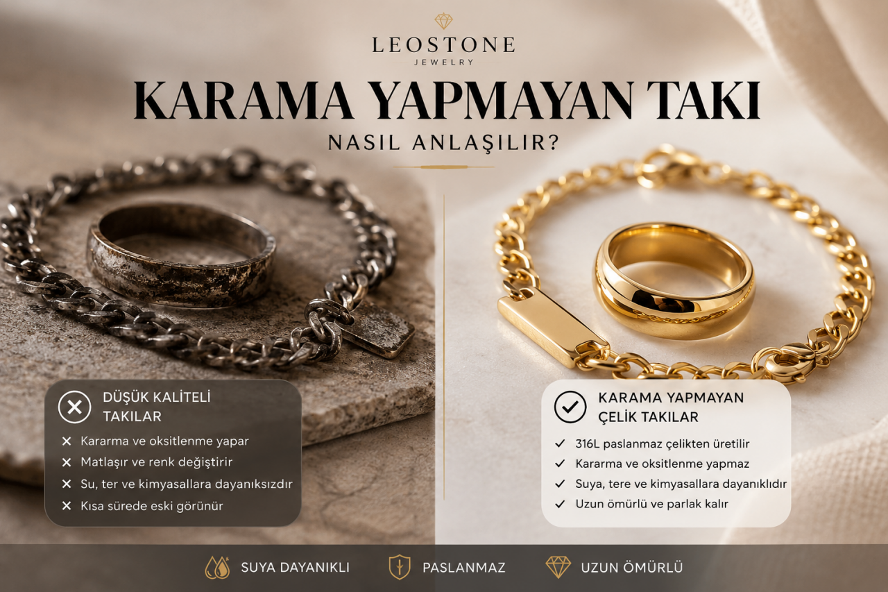 Kararma Yapmayan Takı Nasıl Anlaşılır? (2026 Rehberi)