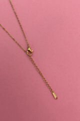 Premium Seri Kalp Model Çevresi Zirkon Taş Detay Kadın Çelik Kolye 316 L Paslanmaz Kararmaz