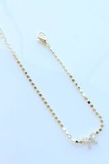 Yeni Sezon Ezme Zincirli Fiyonk Model Renk Atmaz Kararmaz Garantili Kadın Çelik Bileklik