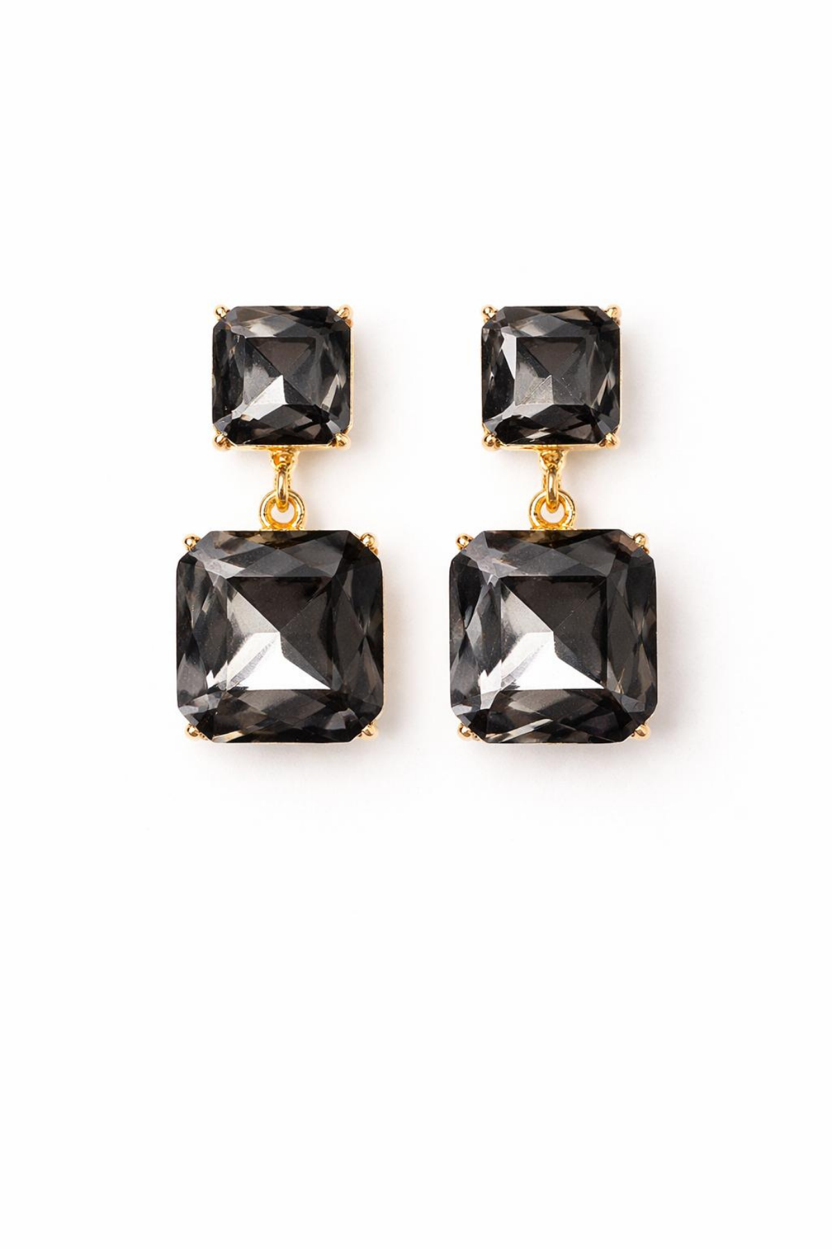 VIP Baget Zirkon Taşlı Tasarım Kararmaz Renk Atmaz Kadın Çelik Küpe