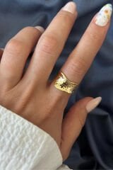 Yeni Sezon Tide Tasarım Ayarlanabilir Kadın Yüzük