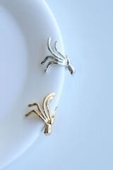 Örümcek Tasarım Kadın Sıkıştırmalı Earcuff Kıkırdak Küpe