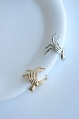Örümcek Tasarım Kadın Sıkıştırmalı Earcuff Kıkırdak Küpe