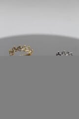 Premium Seri İvy Flower Ayarlanabilir Kadın Yüzük Gold