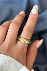 Yeni Sezon Couture Tasarım Ayarlanabilir Kadın Yüzük