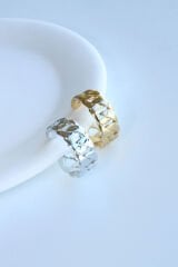 Gumet Tasarım Kadın Sıkıştırmalı Earcuff Kıkırdak Küpe