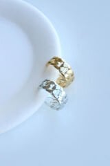 Gumet Tasarım Kadın Sıkıştırmalı Earcuff Kıkırdak Küpe