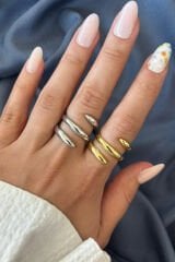 Yeni Sezon Eterna Tasarım Ayarlanabilir Kadın Yüzük