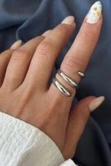 Yeni Sezon Eterna Tasarım Ayarlanabilir Kadın Yüzük