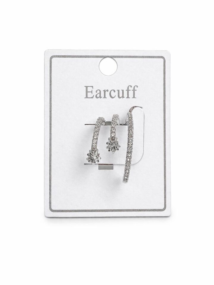 Çoklu Görünüm Zirkon Taşlı Model Earcuff Kıkırdak Küpe