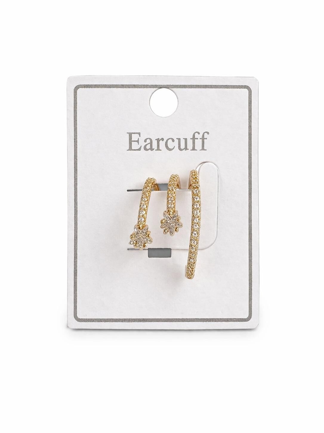 Çoklu Görünüm Zirkon Taşlı Model Earcuff Kıkırdak Küpe