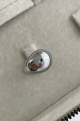 Premium Seri Cilalı Droplet Tasarım Kadın Çelik Yüzük