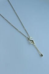 Uzak Şehir S Harfli Çelik Alya Kolye Kararmaz Renk Atmaz