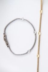 V.İ.P Seri Full Taşlı Su Yolu Çoklu İçi Boş Kalp Renk Atmaz Kararmaz Garantili Kadın Çelik Bileklik