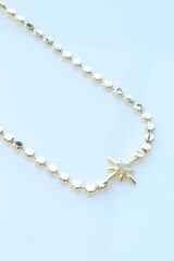 Yeni Sezon Ezme Zincirli Kuzey Yıldızı Model Renk Atmaz Kararmaz Garantili Kadın Çelik Bileklik