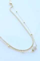 Yeni Sezon Çift Sıra Yıldız Zincirli Su Yolu Renk Atmaz Kararmaz Garantili Kadın Çelik Bileklik