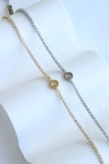 İthal Seri G Harfi Su Yolu Kadın Çelik Bileklik Kararmaz Renk Atmaz