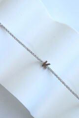 İthal Seri K Harfi Su Yolu Kadın Çelik Bileklik Kararmaz Renk Atmaz