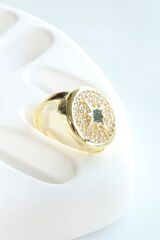 Yeni Sezon Starwars Plaka Kutup Yıldızı Tasarım Ayarlanabilir Kadın Yüzük