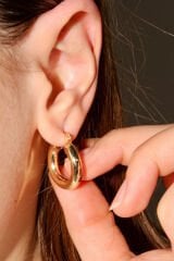 Yeni Sezon Klasik Halka Model Kadın Küpe