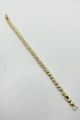 Luxe Romance Kuyumcu İşçiliği 14K Altın Kaplama Premium Seri Kadın Çelik Bileklik