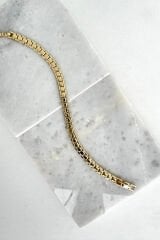 Özel Seri Vintage Zincir Tasarım Kadın Çelik Bileklik Kelepçe