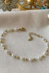 Özel Seri 14K İncili Dorika Toplu Xuping Kadın Çelik Bileklik