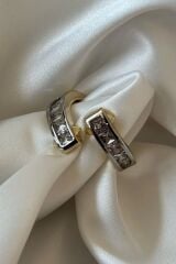 VIP %100 İthal Storm Tasarım Ayarlanabilir Kararmaz Garantili Kadın Çelik Yüzük