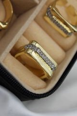 VIP %100 İthal Diana Ring Ayarlanabilir Kararmaz Garantili Kadın Çelik Yüzük