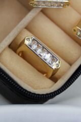 VIP %100 İthal Lumos Tasarım Ayarlanabilir Kararmaz Garantili Kadın Çelik Yüzük