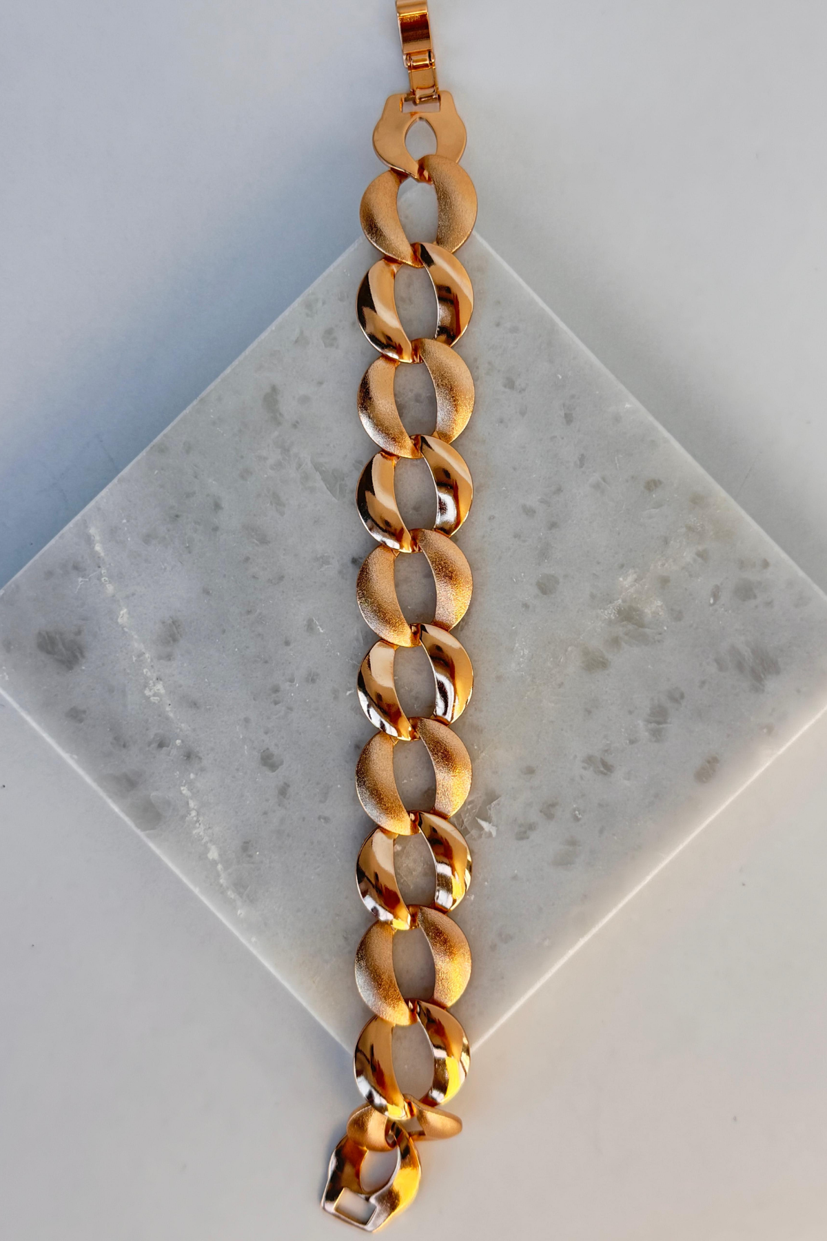 Özel Seri Samanyolu Tasarım Rose Renk Xuping Kadın Çelik Bileklik