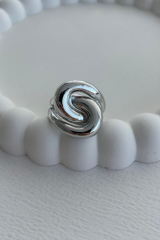 Premium Seri Rose Cilalı Ayarlanabilir Kadın Çelik Yüzük