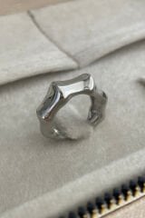 Yeni Sezon Kemik Tasarım Ayarlanabilir Kadın Yüzük