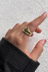 Yeni Sezon Lisse Tasarım Ayarlanabilir Kadın Yüzük
