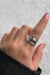 Yeni Sezon Lisse Tasarım Ayarlanabilir Kadın Yüzük