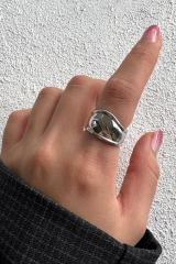 Yeni Sezon Lisse Tasarım Ayarlanabilir Kadın Yüzük