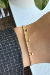 V.İ.P Seri Full Taşlı Su Yolu Çoklu Pul Model Renk Atmaz Kararmaz Garantili Kadın Çelik Bileklik