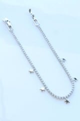 V.İ.P Seri Full Taşlı Su Yolu Çoklu Yıldız Model Renk Atmaz Kararmaz Garantili Kadın Çelik Bileklik