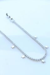 V.İ.P Seri Full Taşlı Su Yolu Çoklu Yıldız Model Renk Atmaz Kararmaz Garantili Kadın Çelik Bileklik