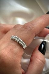 Yeni Seri XoXo Co Model Ayarlanabilir Kadın Çelik Yüzük