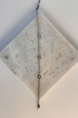 V.İ.P Seri Full Taşlı Su Yolu Çoklu İçi Boş Yonca Renk Atmaz Kararmaz Garantili Kadın Çelik Bileklik