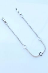 V.İ.P Seri Full Taşlı Su Yolu Çoklu İçi Boş Yonca Renk Atmaz Kararmaz Garantili Kadın Çelik Bileklik