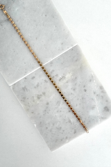 Arpa Kesim Rose Renk 19 Cm Xuping Kadın Çelik Bileklik