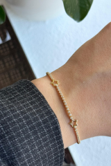 V.i.p Seri Full Taşlı Su Yolu Çoklu Yıldız Model Renk Atmaz Kararmaz Garantili Kadın Çelik Bileklik