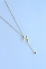 Uzak Şehir H Harfli Çelik Alya Kolye Kararmaz Renk Atmaz