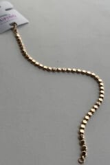 Arpa Kesim Rose Renk 19 Cm Xuping Kadın Çelik Bileklik